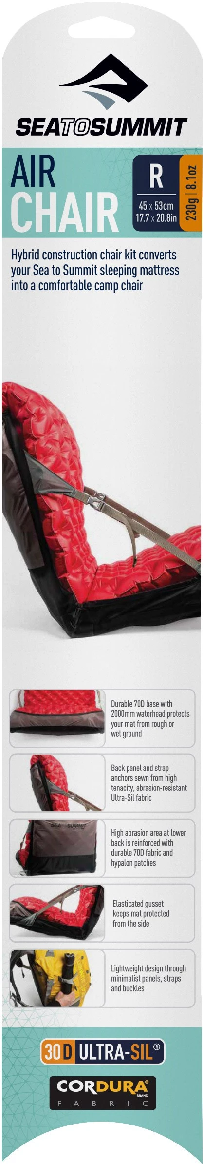 Sea To Summit Air Chair Regular 4 Sea To Summit Air Chair Regular - Billede 2