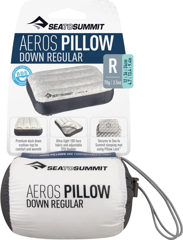 Sea To Summit Aeros Down Pillow Regular 6 Sea To Summit Aeros Down Pillow Regular - Billede 4