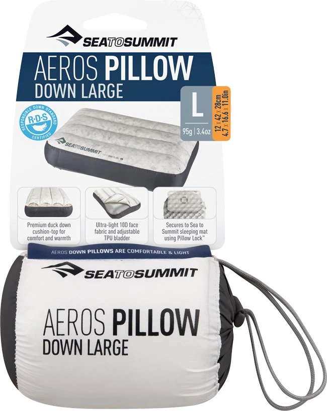 Sea To Summit Aeros Down Pillow Large 6 Sea To Summit Aeros Down Pillow Large - Billede 4