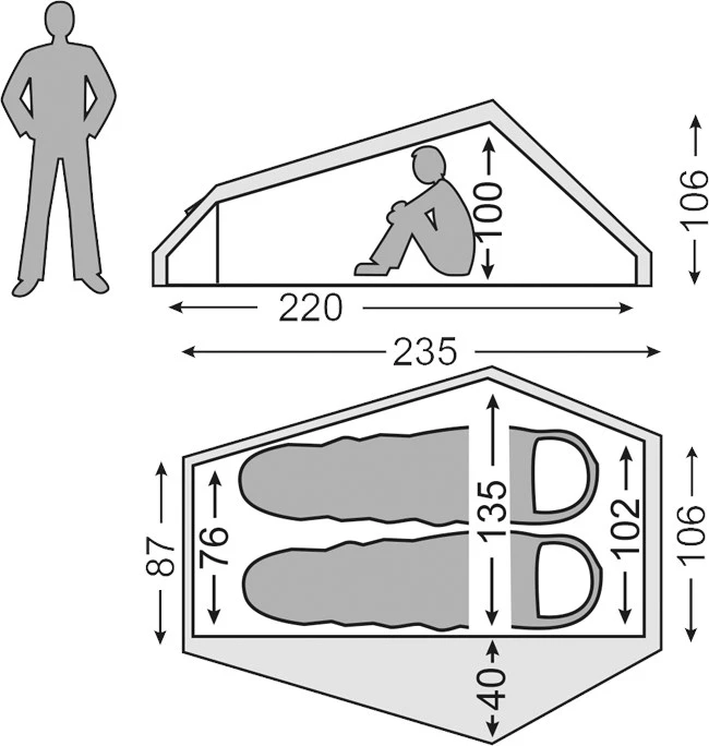 Nordisk Telemark 2 LW 4 Nordisk Telemark 2 LW - Billede 2