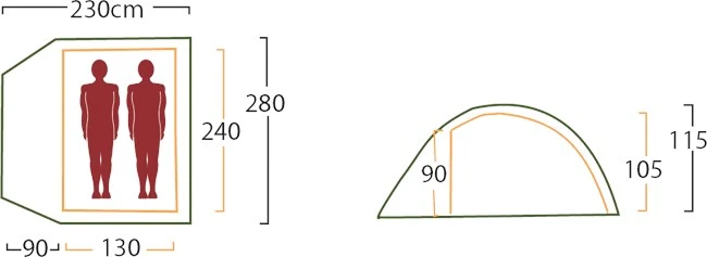 Helsport Fonnfjell Superlight 2 8 Helsport Fonnfjell Superlight 2 - Billede 6