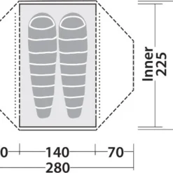 Robens Lodge 2 Tent -Campingudstyr Salg 2022 65000111 8
