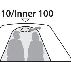 Robens Lodge 2 Tent -Campingudstyr Salg 2022 65000111 9