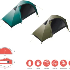 Grand Canyon Apex 1 Tent -Campingudstyr Salg 2022 65000136 8