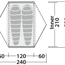 Robens Boulder 2 Tent -Campingudstyr Salg 2022 65000145 8