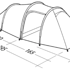 Robens Pioneer 2EX Tent -Campingudstyr Salg 2022 65000157 7