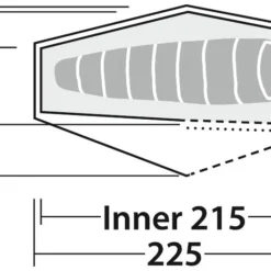Robens Chaser 1 Tent -Campingudstyr Salg 2022 65000160 8