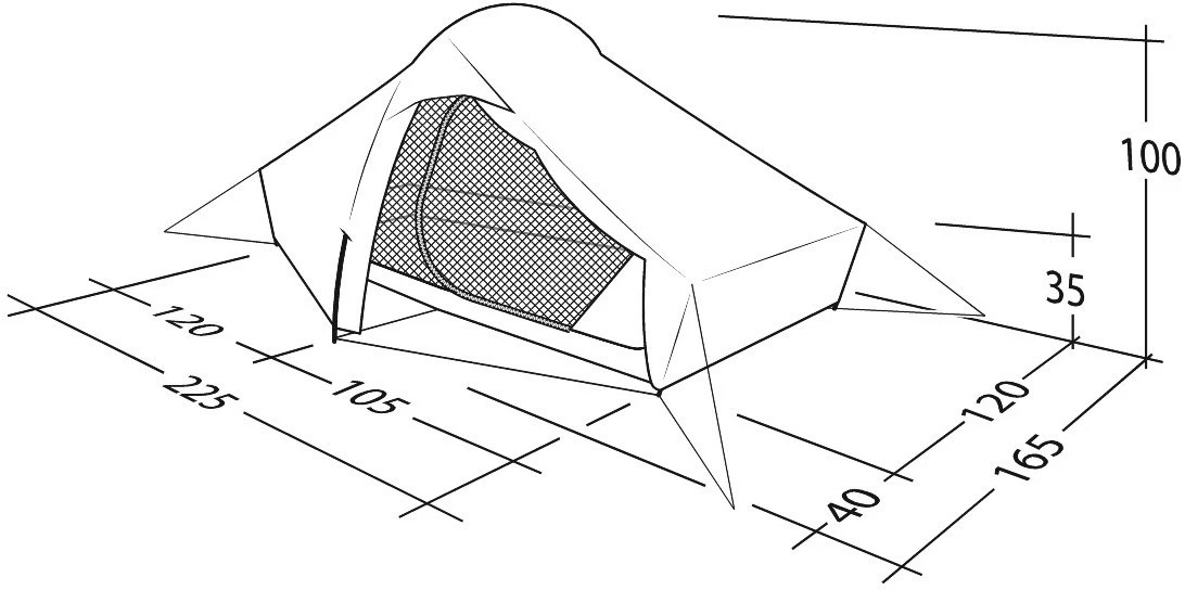 Robens Chaser 2 Tent 10 Robens Chaser 2 Tent - Billede 8