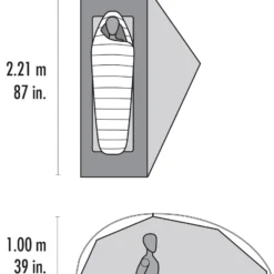 MSR FreeLite™ 1 Ultralight Tent 21 MSR FreeLite™ 1 Ultralight Tent -Campingudstyr Salg 2022 65000163 9