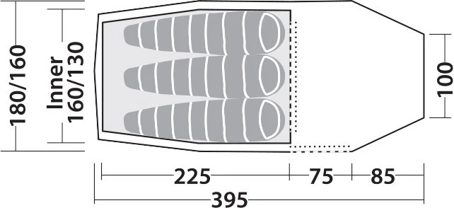Robens Voyager 3EX Tent 10 Robens Voyager 3EX Tent - Billede 8