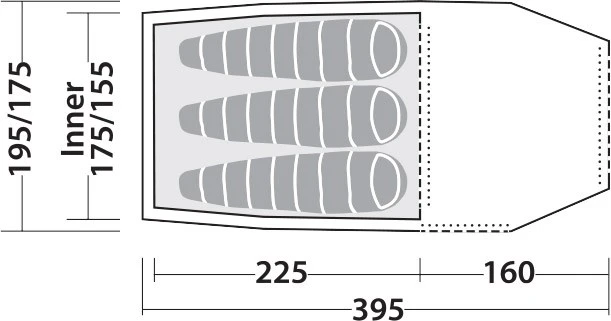 Robens Voyager Versa 3 Tent 10 Robens Voyager Versa 3 Tent - Billede 9