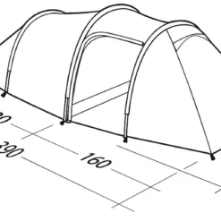 Robens Pioneer 3EX Tent -Campingudstyr Salg 2022 65100123 7