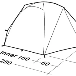 Robens Boulder 3 Tent -Campingudstyr Salg 2022 65100147 7