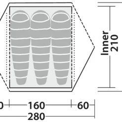 Robens Boulder 3 Tent -Campingudstyr Salg 2022 65100147 8