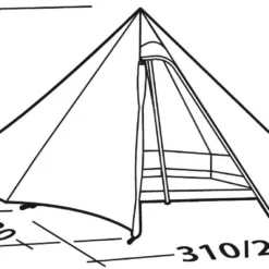 Robens Green Cone 4 PRS Tent 19 Robens Green Cone 4 PRS Tent -Campingudstyr Salg 2022 65100159 7