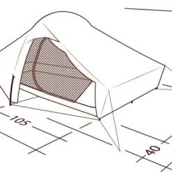 Robens Chaser 3XE Tent -Campingudstyr Salg 2022 65100160 7