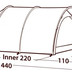 Robens Goshawk 4 Tent -Campingudstyr Salg 2022 65100161 7