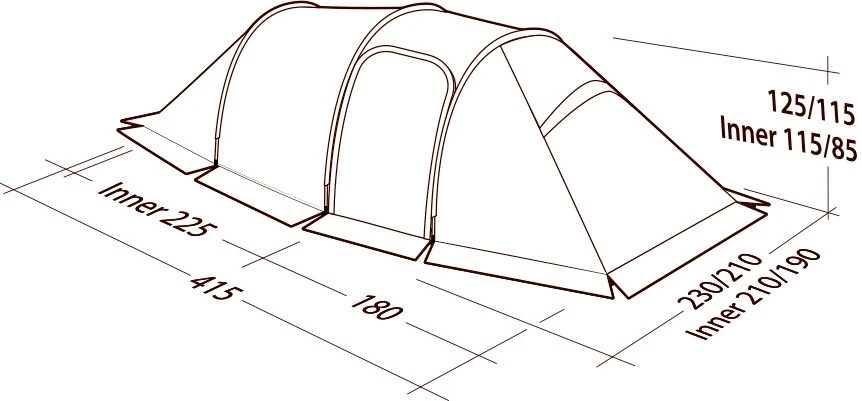 Robens Nordic Lynx 4 Tent 10 Robens Nordic Lynx 4 Tent - Billede 8