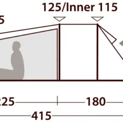 Robens Nordic Lynx 4 Tent 20 Robens Nordic Lynx 4 Tent -Campingudstyr Salg 2022 65100163 8