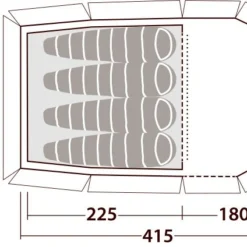 Robens Nordic Lynx 4 Tent 21 Robens Nordic Lynx 4 Tent -Campingudstyr Salg 2022 65100163 9