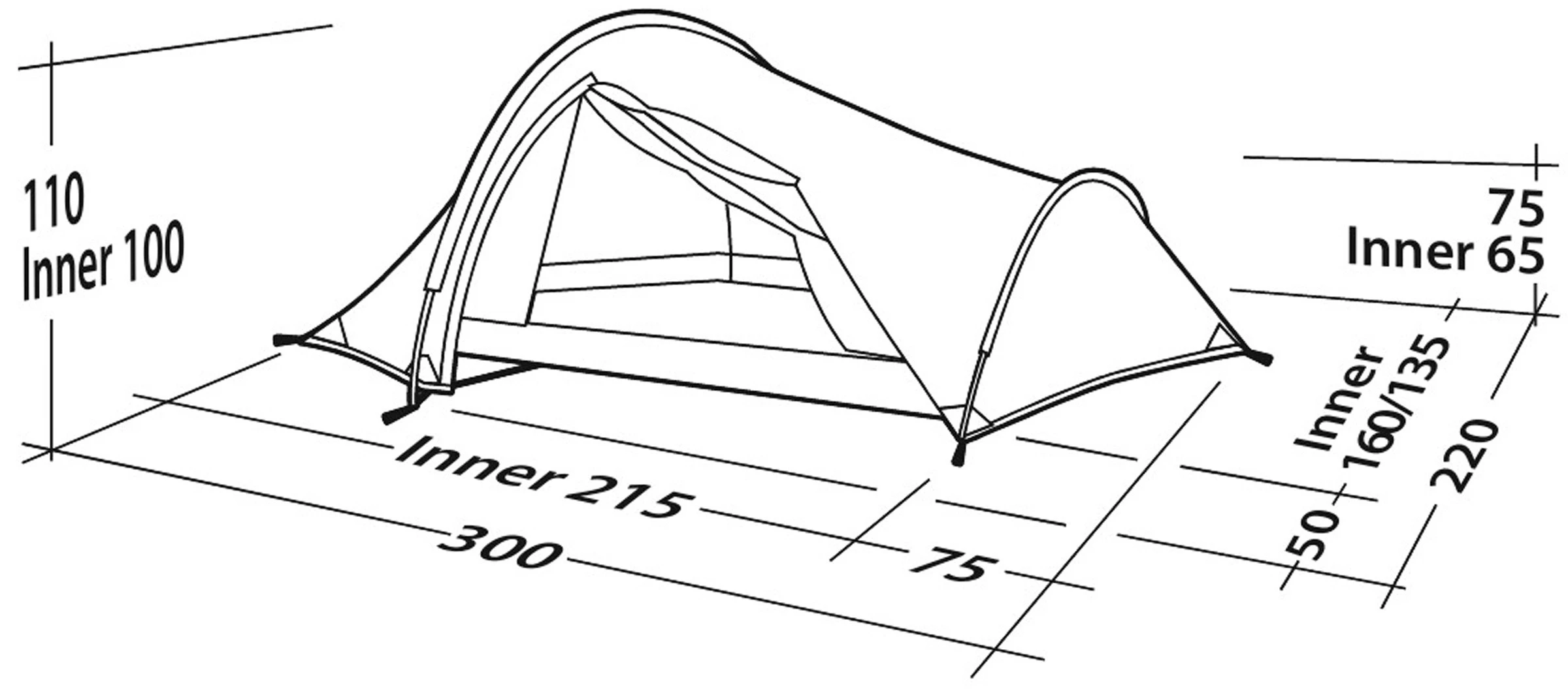 Robens Challenger 3XE Tent 10 Robens Challenger 3XE Tent - Billede 8