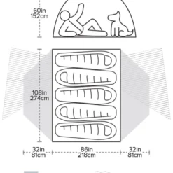 Big Agnes Copper Spur HV UL5 Tent -Campingudstyr Salg 2022 65200024 7