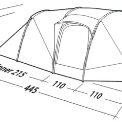 Robens Double Dreamer 4 Tent -Campingudstyr Salg 2022 65200025 7