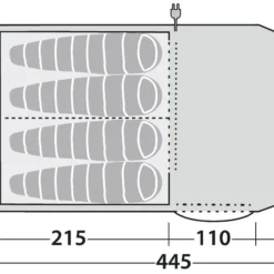 Robens Double Dreamer 4 Tent -Campingudstyr Salg 2022 65200025 8