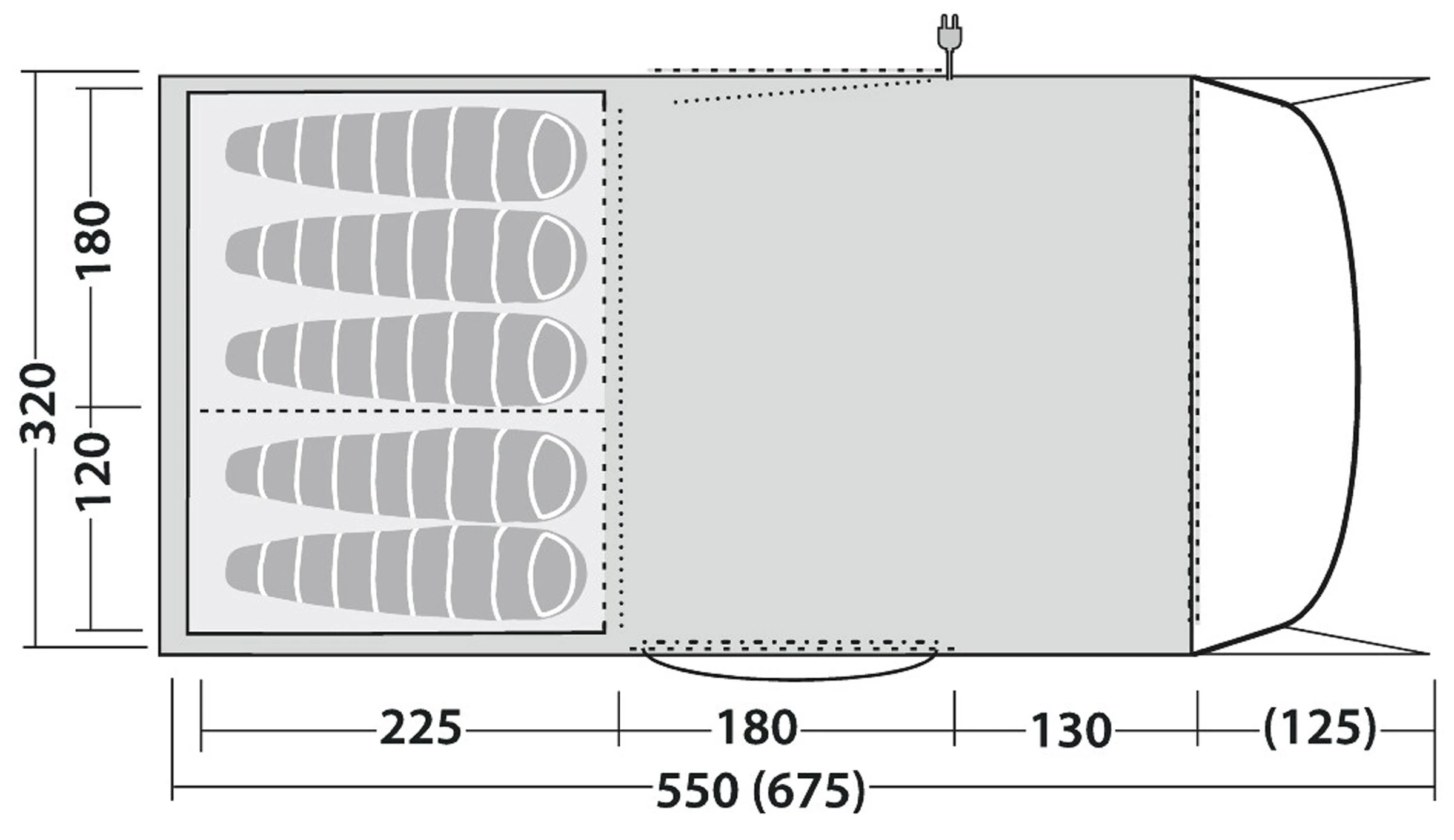 Robens Eagle Rock 5XP Tent 12 Robens Eagle Rock 5XP Tent - Billede 10