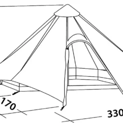 Robens Fairbanks 7 Grande Tipi -Campingudstyr Salg 2022 65400030 6
