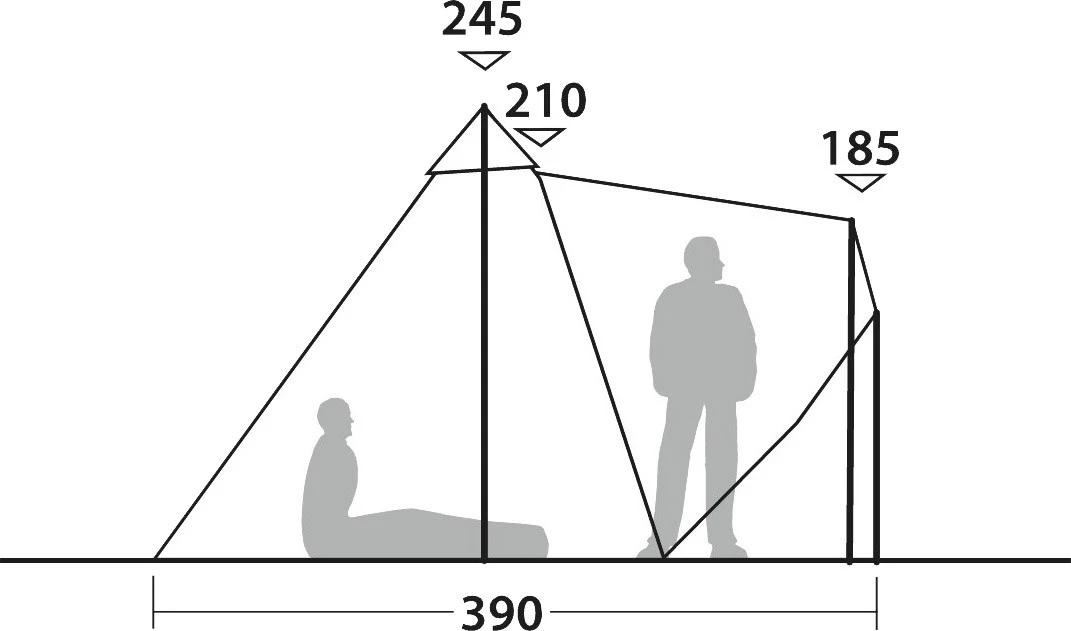 Robens Chinook Ursa S 6 Tipi 7 Robens Chinook Ursa S 6 Tipi - Billede 5