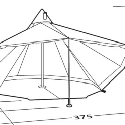 Robens Chinook Ursa S 6 Tipi 17 Robens Chinook Ursa S 6 Tipi -Campingudstyr Salg 2022 65400036 5