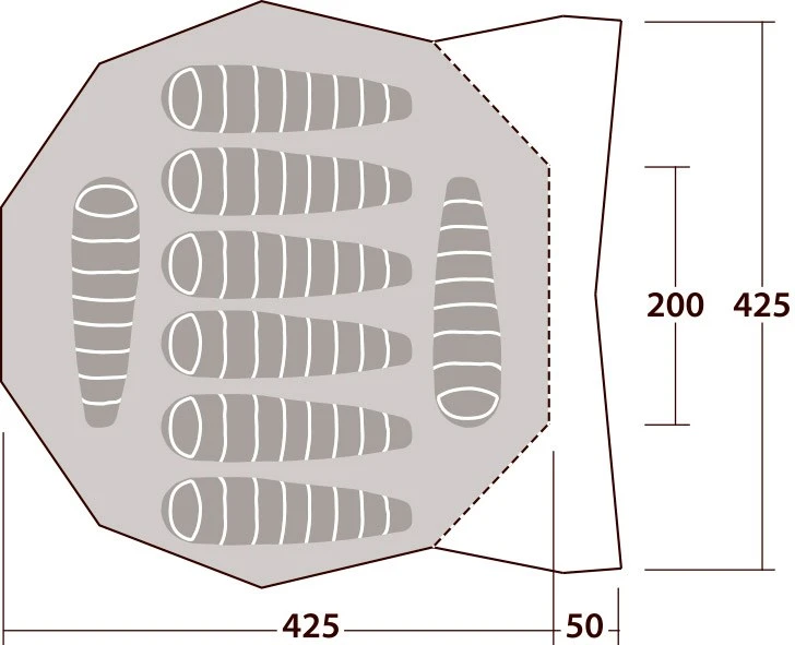 Robens Chinook Ursa 8 PRS Tipi 12 Robens Chinook Ursa 8 PRS Tipi - Billede 10