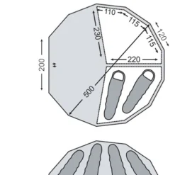 Nordisk Asgard 19.6 Technical Cotton -Campingudstyr Salg 2022 65500012 3