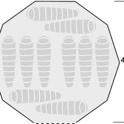 Robens Klondike 10 Grande Tipi -Campingudstyr Salg 2022 65500019 5