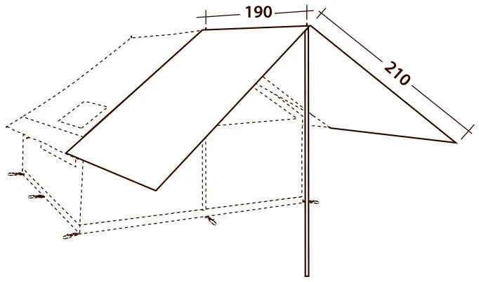 Robens Prospector Tarp 6 Robens Prospector Tarp - Billede 4