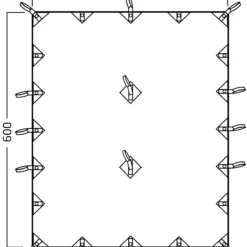 Nordisk Kari 30 M2 Basic Cotton Tarp -Campingudstyr Salg 2022 66000086 9
