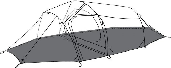 Helsport Gimle Family 4+ Footprint 3 Helsport Gimle Family 4+ Footprint