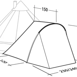 Robens Tipi Extension PRS -Campingudstyr Salg 2022 67100010 4
