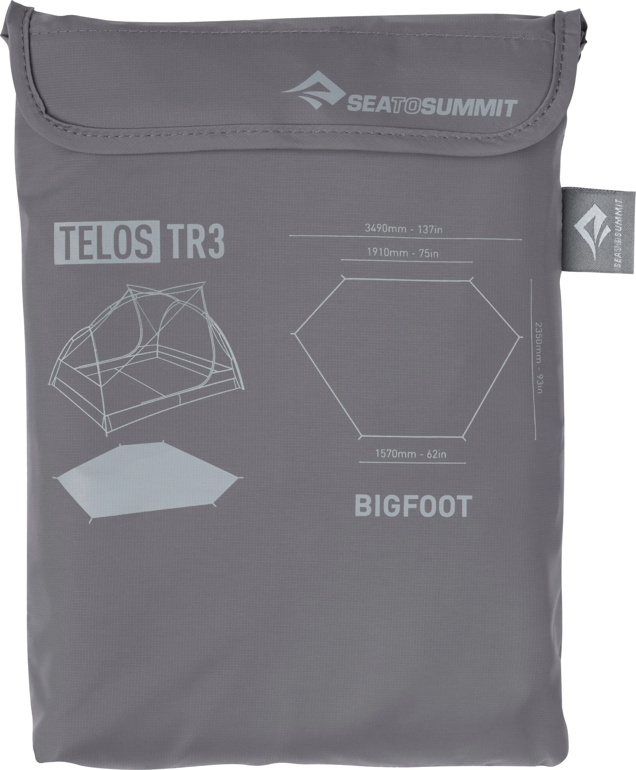 Sea To Summit Telos TR3 Bigfoot Footprint 5 Sea To Summit Telos TR3 Bigfoot Footprint - Billede 3